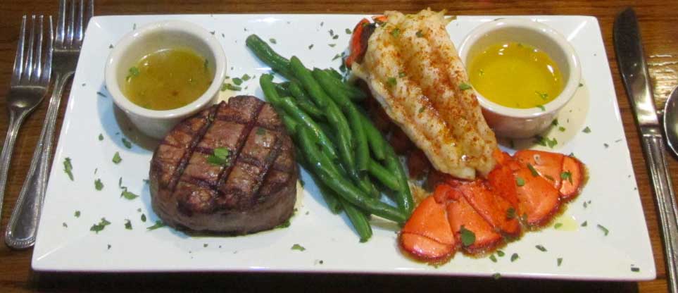 Filet and Lobster Entree